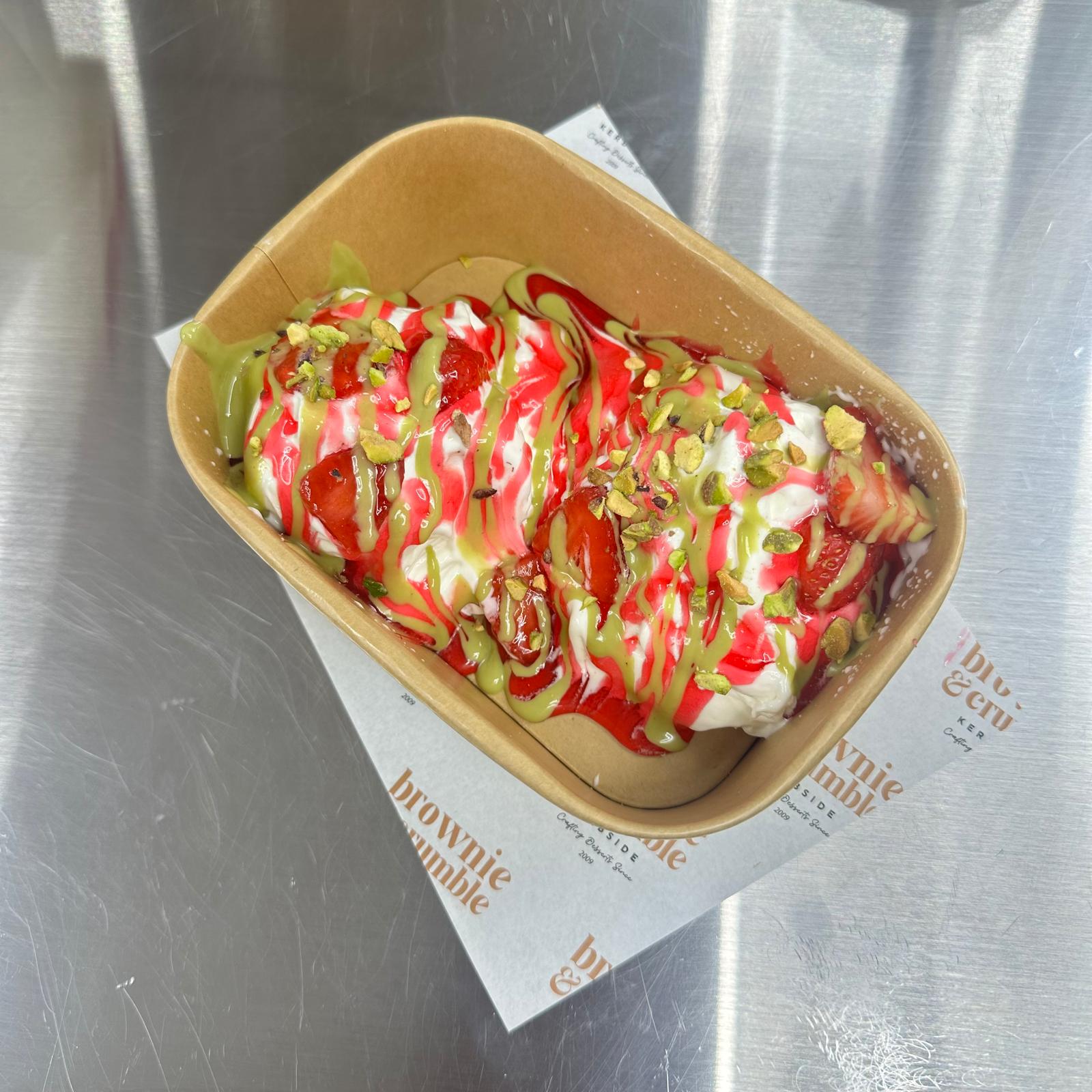 Strawberry & Pistachio Sauce